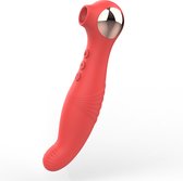 Melo 3 in 1 Sex Toys | flutterfunctie voor clitorisstimulatie, een dreunende vibe voor G-spot geluk, of als vibrator | 12 Vibratiestanden | 6 Zuigstanden | 6 Flutterstanden | Sex Toys vrouwen