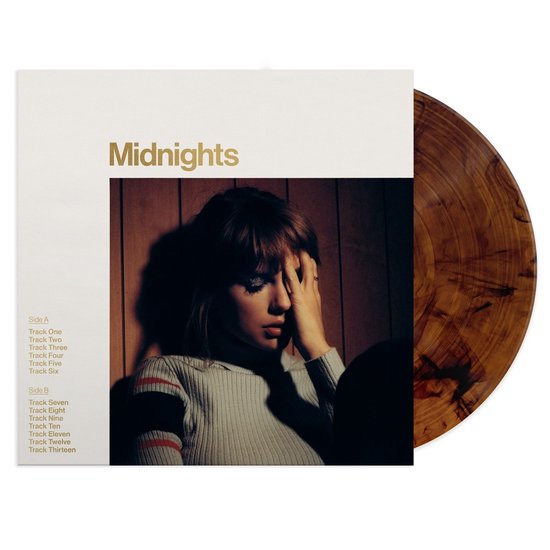 Taylor Swift - Midnights (LP) (Coloured Vinyl) (Limited Mahogany Edition) - Taylor Swift