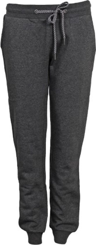 Donnay Joggingbroek met elastiek - Sportbroek - Dames - Charcoal marl (037) - maat L