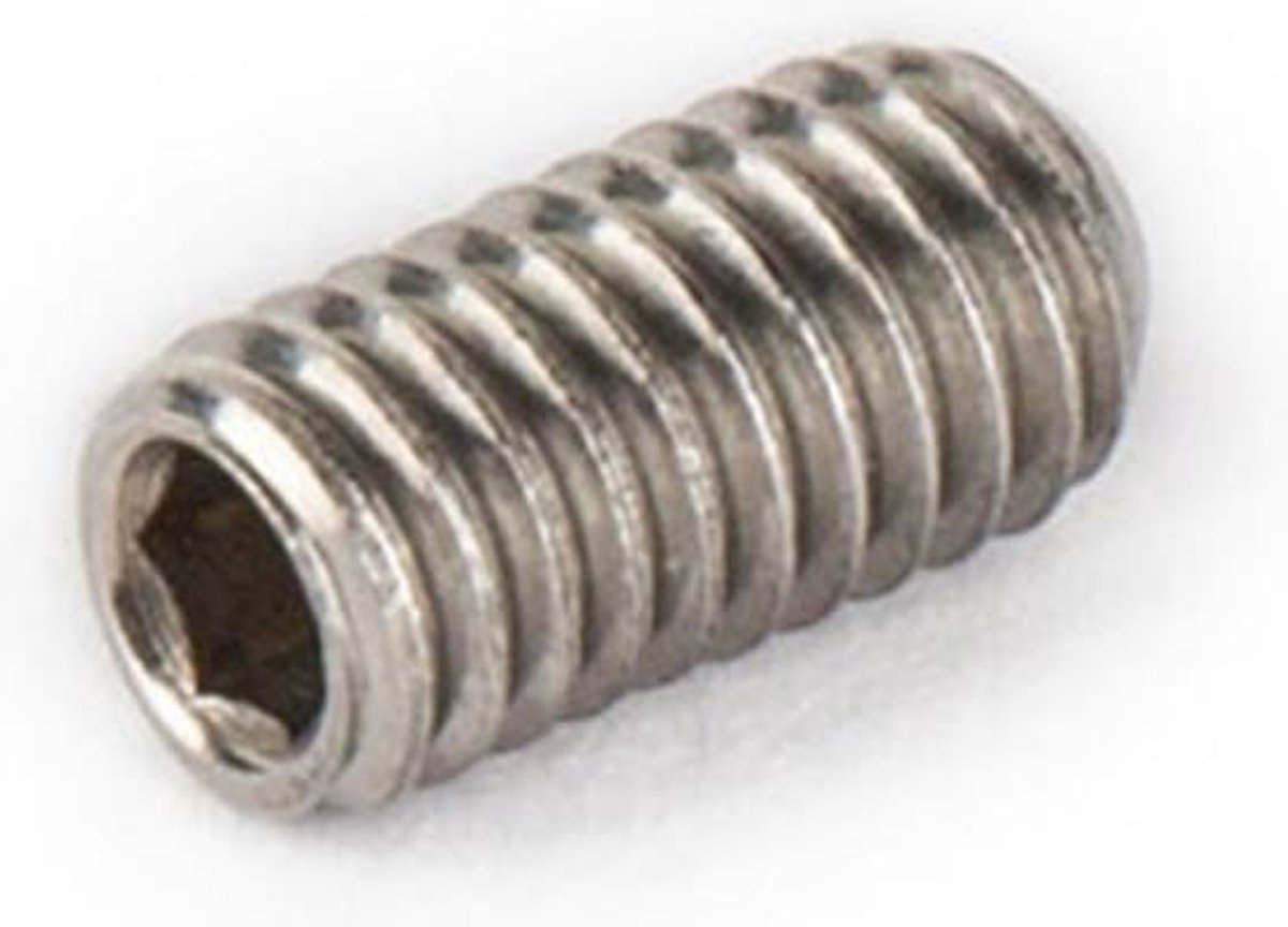 Tailpiece schroef TonePros TPSCREW-SI reserve silver