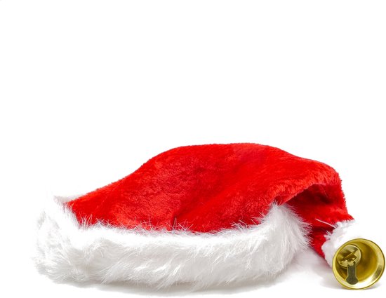 Anoi Tijdens ~ Arashigaoka Twee Luxe Kerstmutsen met Bel van In Round – Rood / wit met Goud Belletje –  Kerstmuts... | bol.com