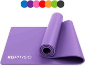 Bol.com KG Physio Premium yogamat gymnastiekmat fitnessmat trainingsmat of thuis met schouderriem 183 x 60 x 1 cm aanbieding