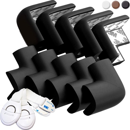30 stuks hoekbescherming, randbescherming, babytafelrandbescherming
