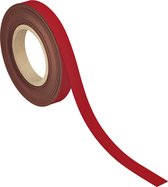 Magneetband maul schrijfbaar 10mx20x1mm rood | 1 stuk
