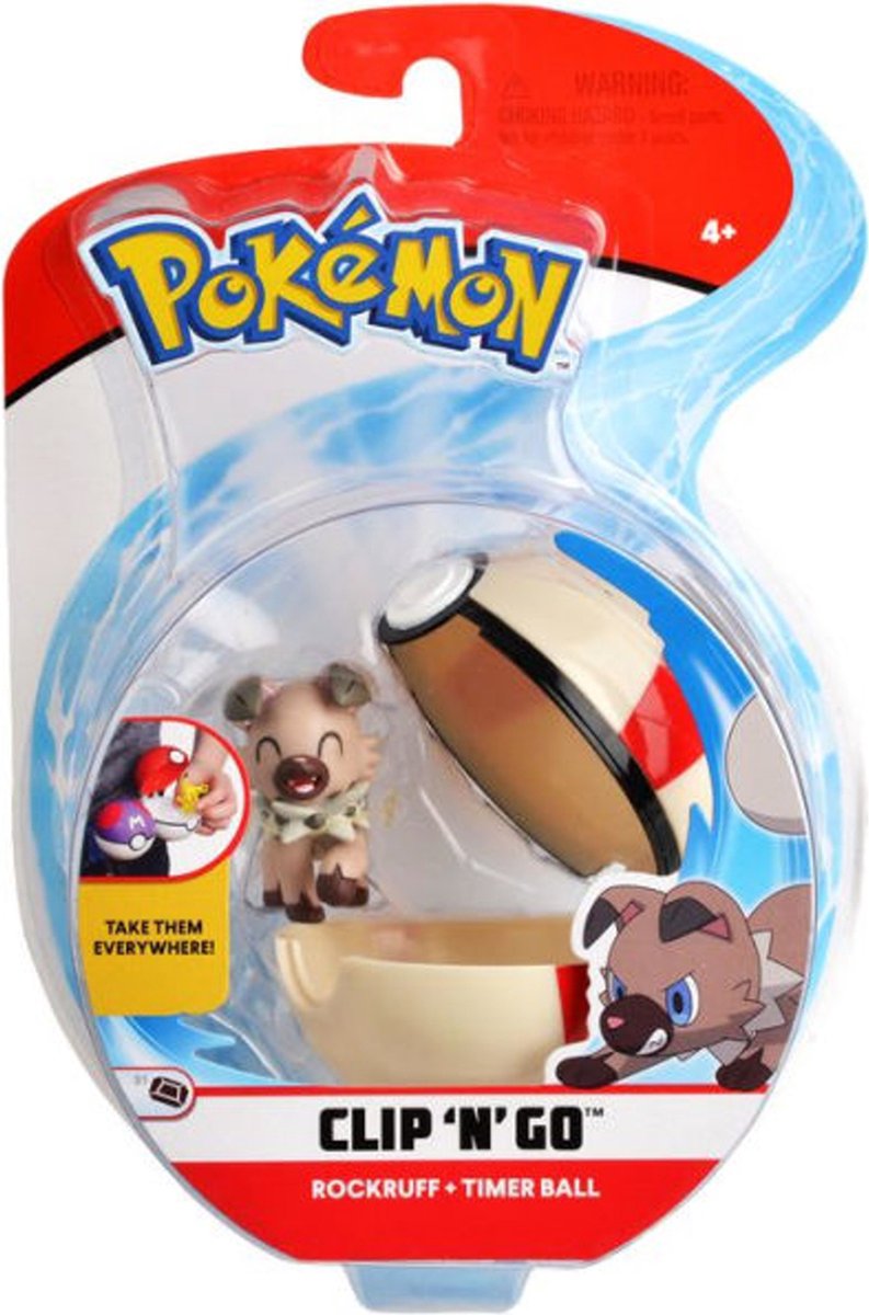 Pokemon Clip'N'Go Series 7 Figuur met Pokeball - 1 stuk - Mix - Willekeurig verzonden — afbeelding 2