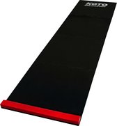 KOTO Puzzel Dartmat 237 x 60 cm, Rode Oche + Zwarte Dart Mat, Schuim Dartmat Beginners & Professionals