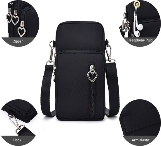 Peacocktion Women's Shoulder Bag, Small Crossbody Bag, Shoulder Bag