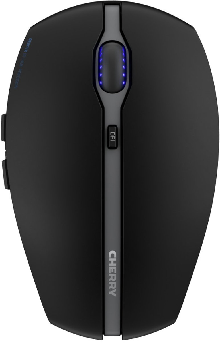 CHERRY GENTIX BT Draadloze muis Bluetooth Optisch Zwart 7 Toetsen 1000 dpi, 2000 dpi