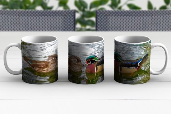 Mug - Mug à Café - Canard - Vogels - Water - Ressorts - Animaux - Mugs - 350 ML - Tasse - Mugs à Café - Mug à Thé