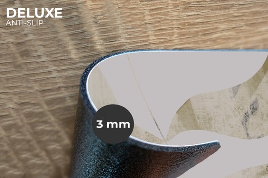 Set de table - Feuilles - Marbre - Design - Pads set de table - Napperons de table - 45x30 cm - 6 pièces