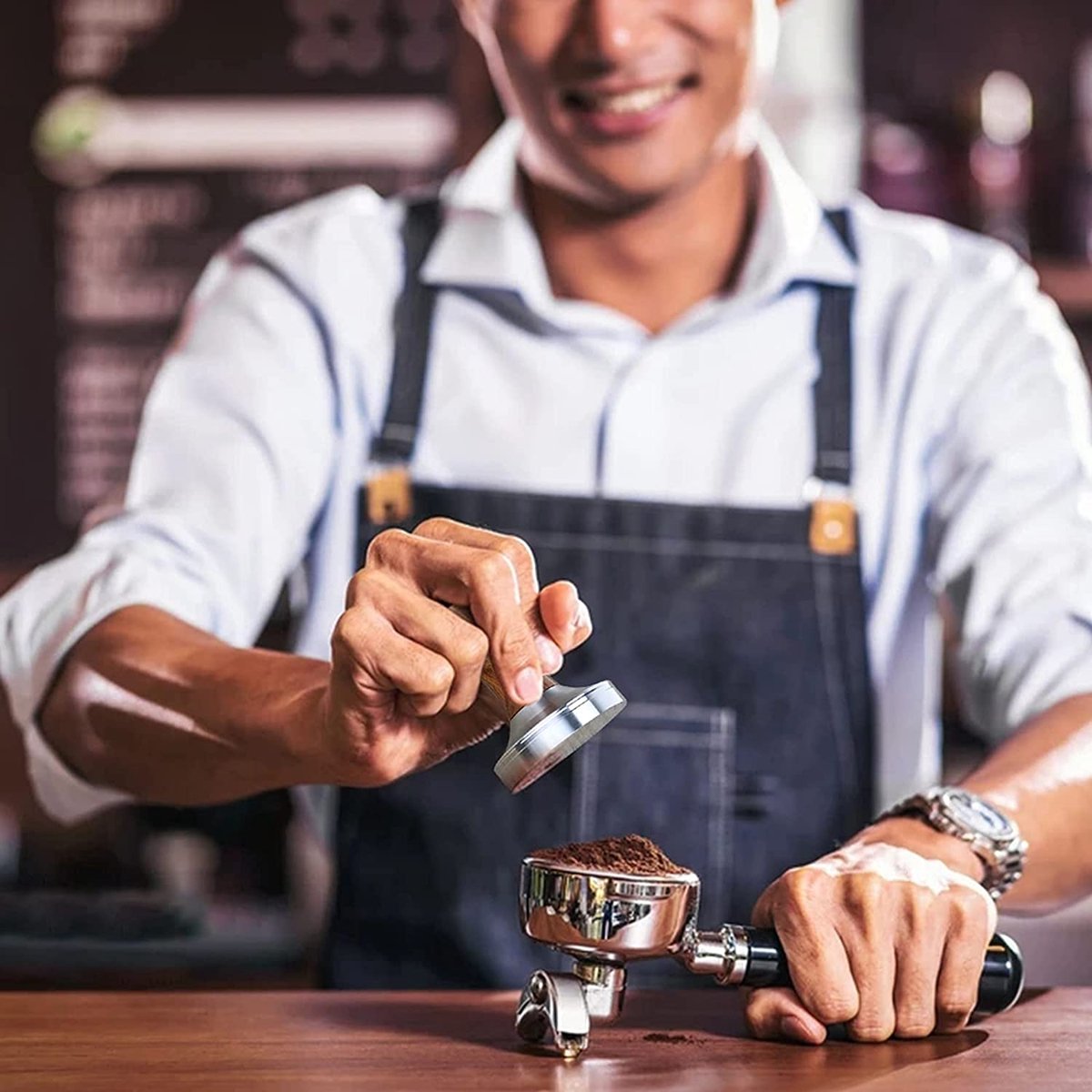 San Vitale - Accessoire professionnel Barista ensemble - cadeau pour la  Vaderdag 