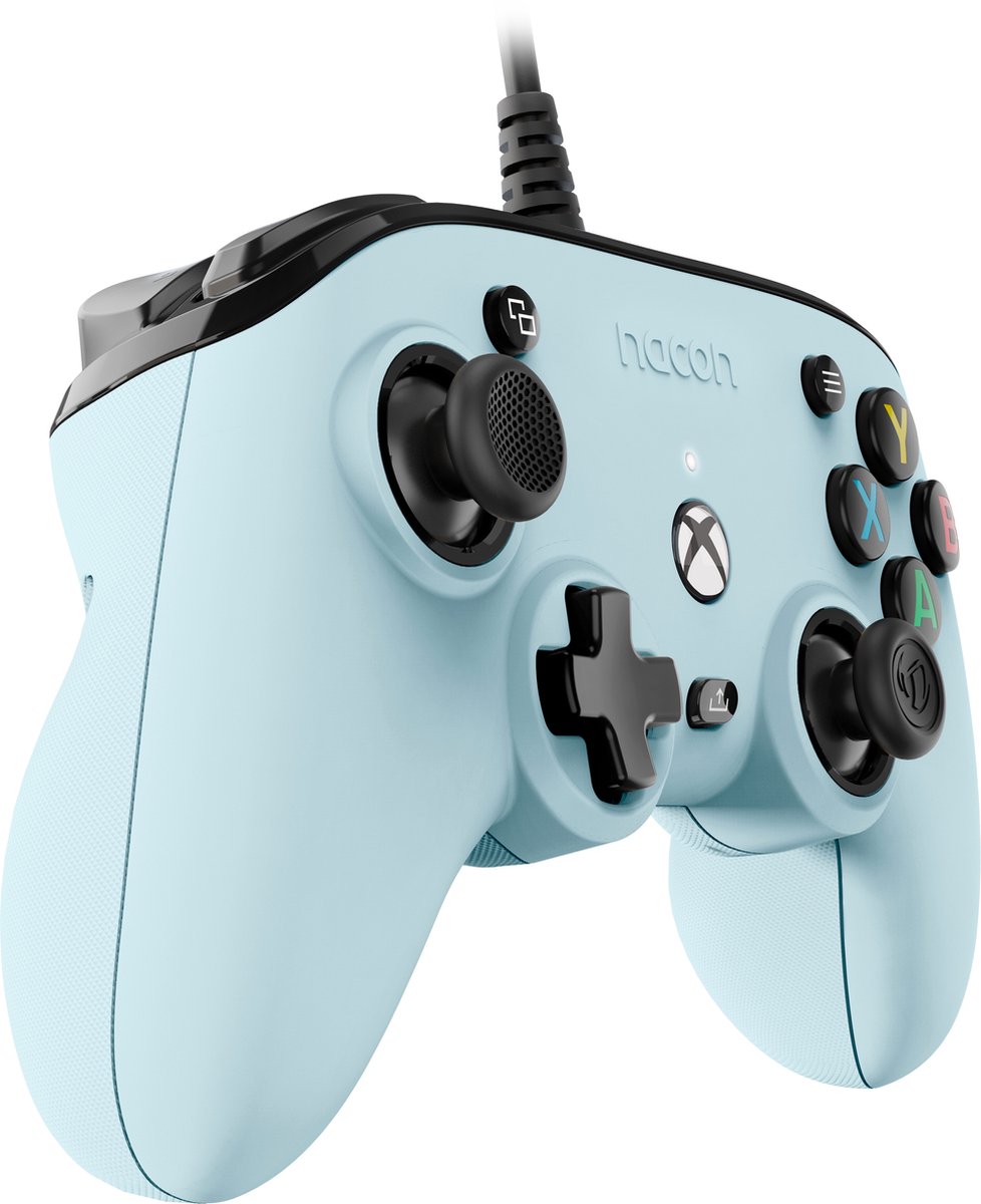 Nacon Pro Compact Official Bedrade Controller - Xbox Series X|S - Pastel blauw thumbnail 2