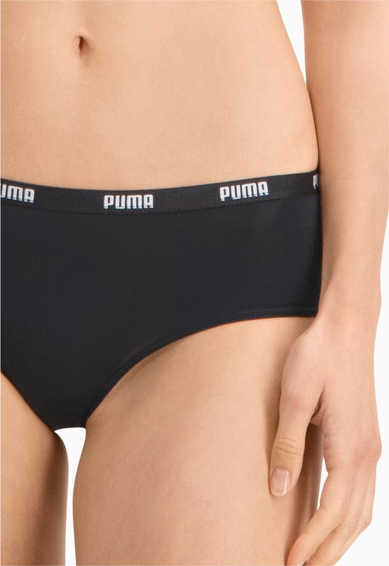 PUMA Everyday Microfiber 2P Brazilian - Zwart - Maat S