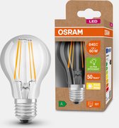 OSRAM 4099854009976 Lampe LED Classe énergétique A (A - G) E27 Poire 4 W = 60 W Warmwit (Ø x H) 60 mm x 60 mm 1 pièce(s)