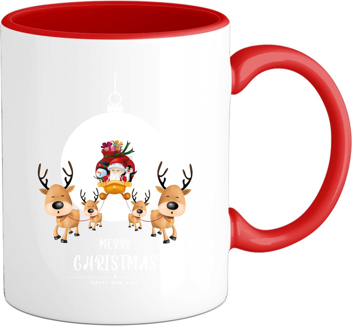 Merry christmas - Mok - Rood