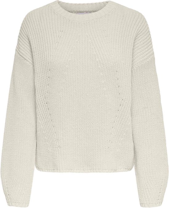 Only Sweater Onlbella Life Ls O-cou Cc Knt 15279771 Pumic Stone Femme Taille - L
