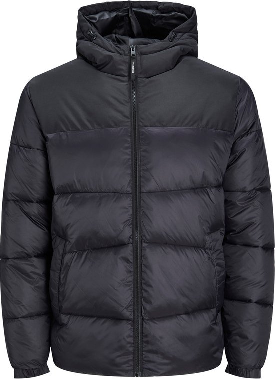 JACK&JONES PLUS JJCHILI PUFFER HOOD PS Heren Jas - Maat EU4XL US2XL