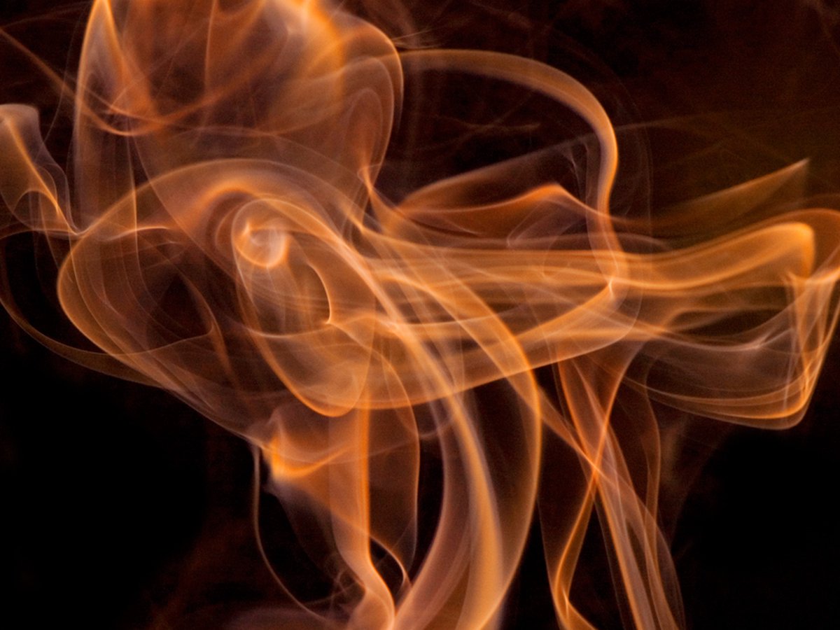 Fotobehang - Smoke art.