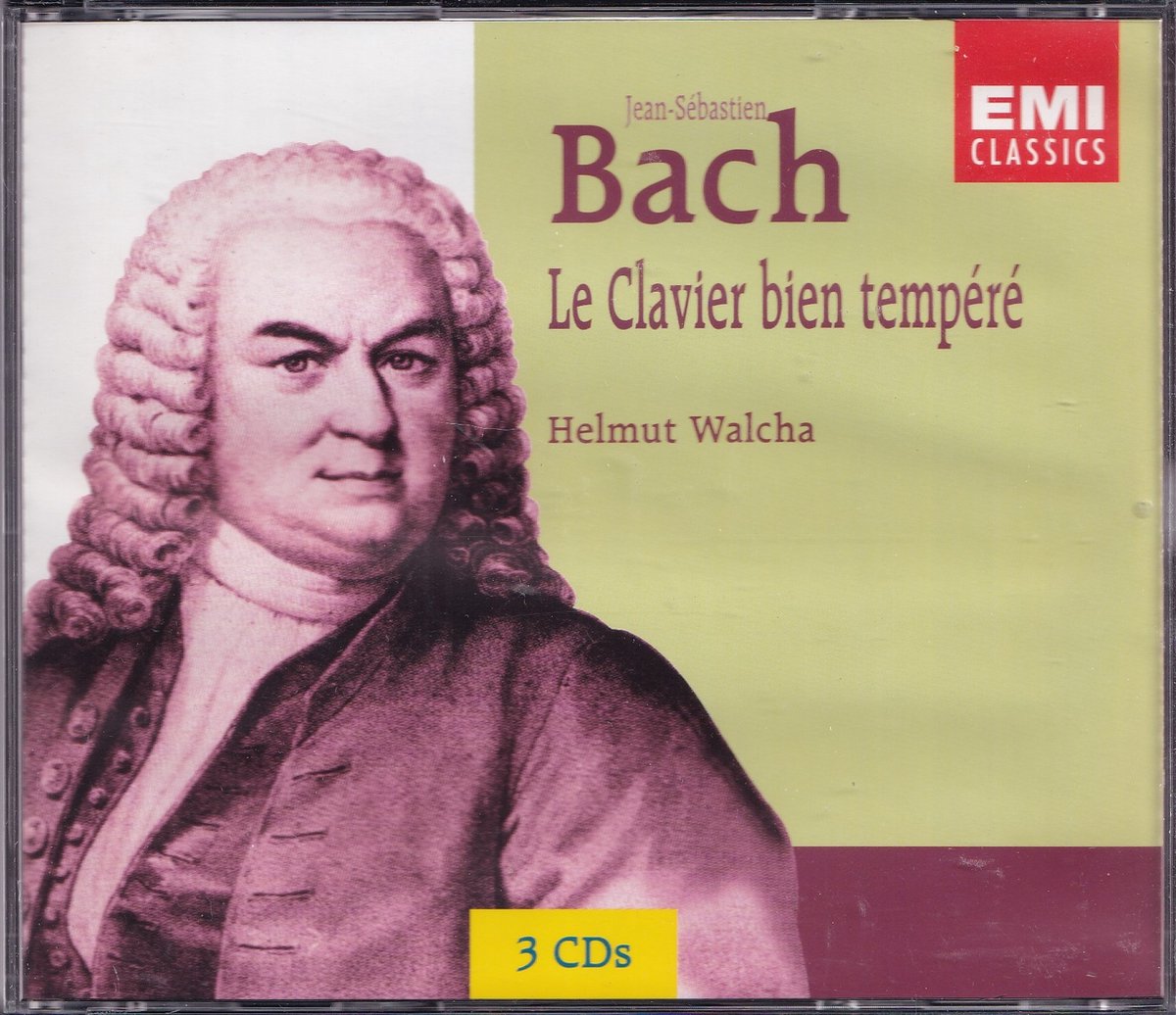 Le Clavier Bien Tempéré - Johann Sebastian Bach - Helmut Walcha - klavecimbel
