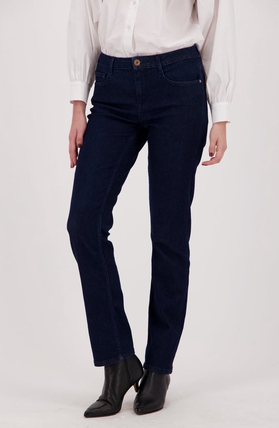 Liberty Island Denim by e5 - Donkerblauwe jeans - Tammy - straight fit -  Dames - Maat... | bol.com