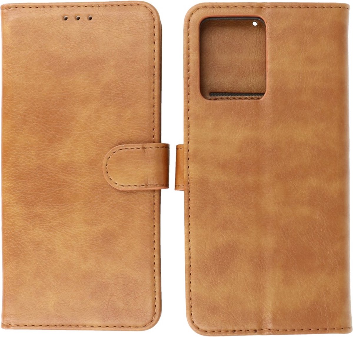 Oppo Reno 7 4G Hoesje Book Case Portemonnee Telefoonhoesje - Bruin