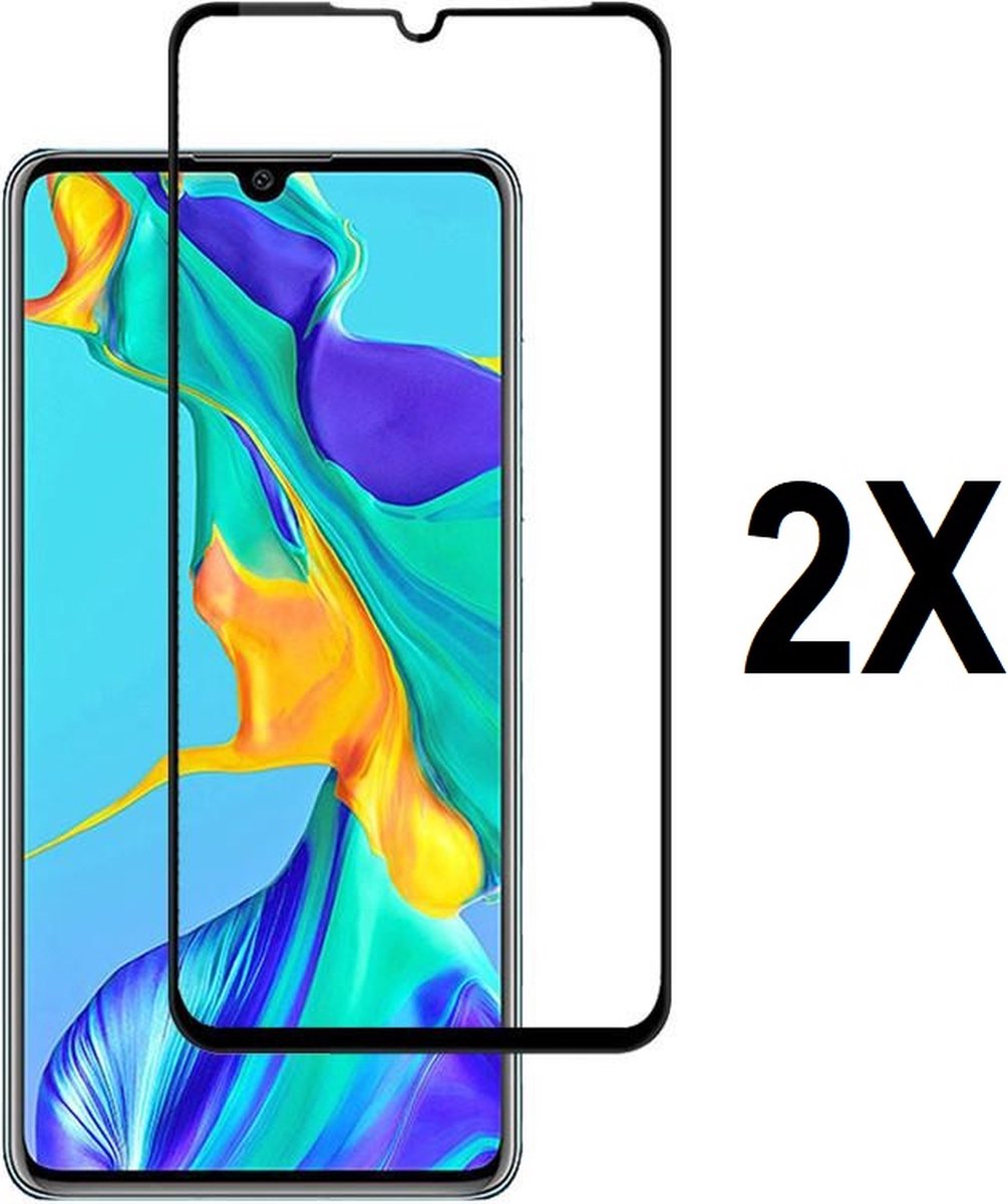 Screenz® - Screenprotector geschikt voor Huawei P30 Pro - Tempered glass Screen protector geschikt voor P30 Pro - Beschermglas - Glasplaatje - 2 stuks