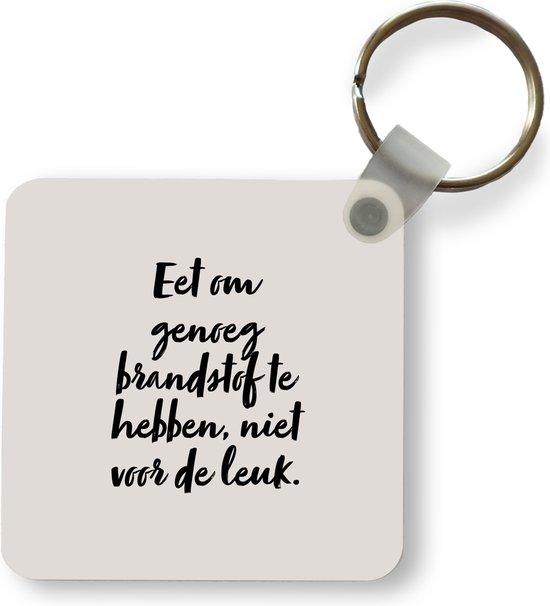 Sleutelhanger - Uitdeelcadeautjes - Liefde - Quotes - Gooi de liefde in het rond als