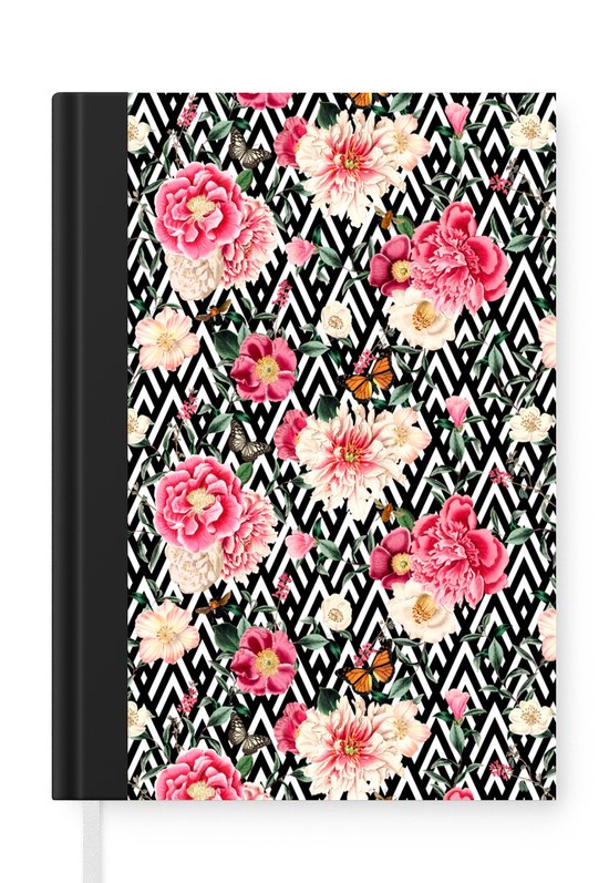 Bekking & Blitz - Notitieboek - A5 formaat - Kunst – Bloemen – Flowers - Musée du