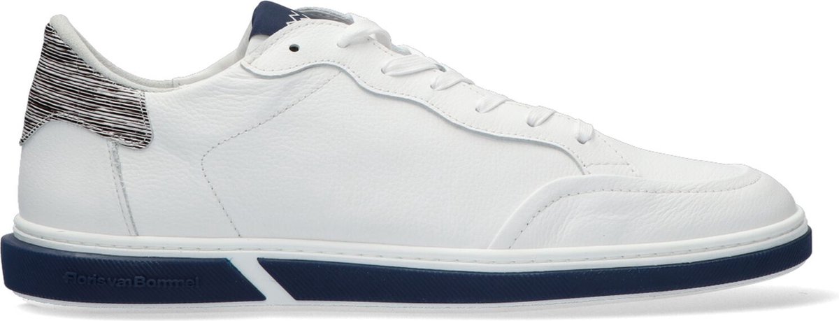 Floris Van Bommel 13350 Lage sneakers - Leren Sneaker - Heren - Wit - Maat  44 | bol.com