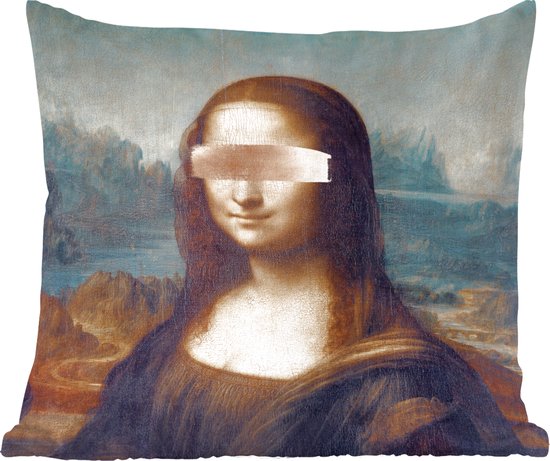 Coussins - Mona Lisa - Leonardo de Vinci - Art - 50x50 cm