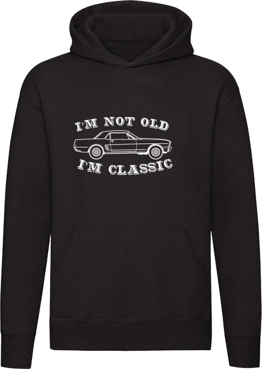 I’m Not Old, I’m Classic Hoodie – Retro-Auto & Humor im Vintage-Stil main image 0