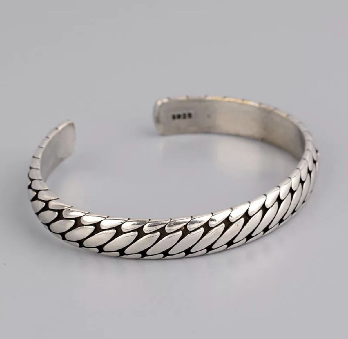 Soraro Klemarmband | Zilver | Armband Mannen | Armband Heren | Mannen Cadeau | Valentijn | Valentijnscadeau