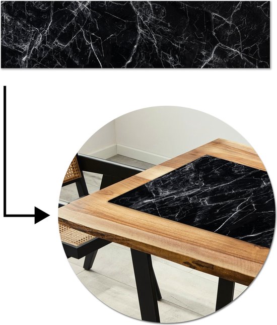 DTP Home eettafel Soho mortex 210 cm - De Troubadour interieurs DTP Home eettafel Soho mortex 210 cm - De Troubadour interieurs