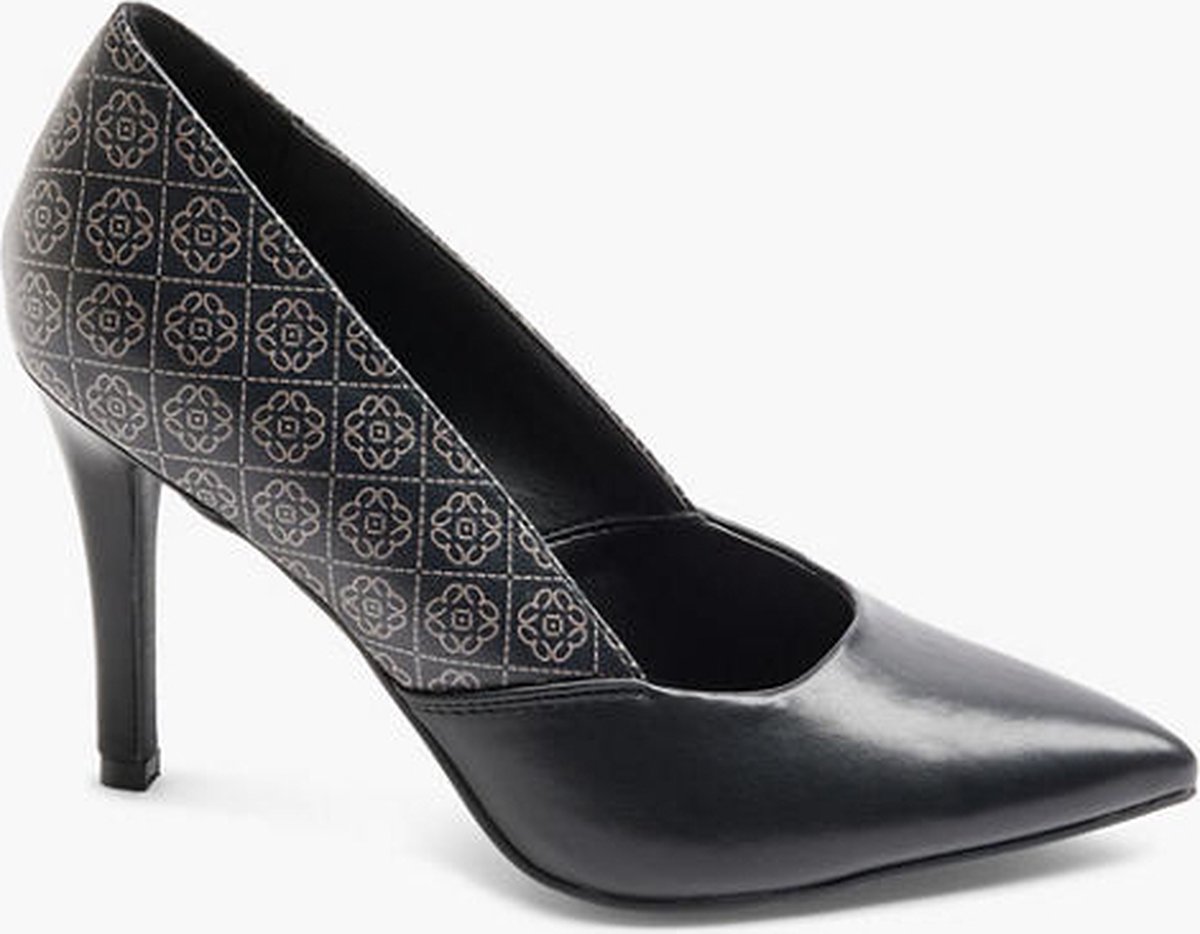 Jamron Dames Fluwelen Ballerina's met Spitse Neus Elegante D'orsay Pumps Platte Kledingschoenen Zwart SN02330 EU37.5