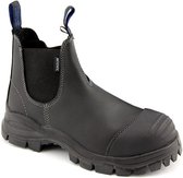 Blundstone Male Stiefel Boots #910 Black Platinum Leather (Safety Series)-9.5UK
