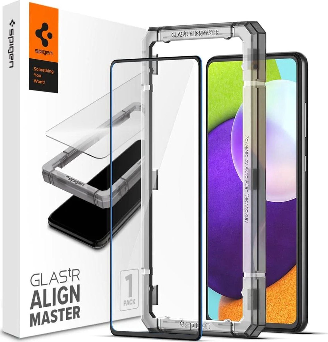 Spigen Protection d'écran en verre trempé AlignMaster Cover 2 Pack