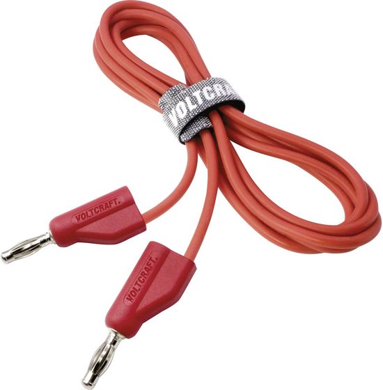SKS Hirschmann VQ 20 Banaanstekker Stekker, Recht Stift-: 4 Mm Rood 1 Stuk S 733782