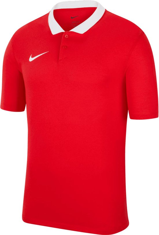 Nike Park 20 Polo Heren - Rood / Wit | Maat: M