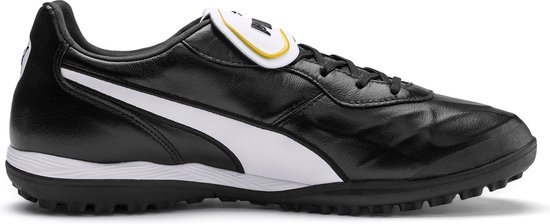 Chaussures de sport de Voetbal Puma King Top TT Turf - Taille 42 - Homme - Noir / Blanc / Or