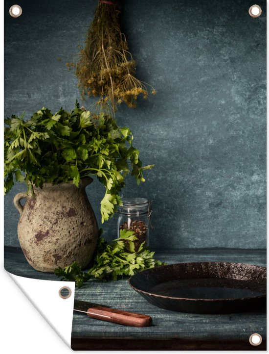 Affiche De Jardin - Toile De Jardin - Posters De Jardin Extérieures - Marbre