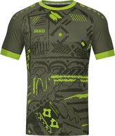 Jako - Shirt Tropicana MC - Groene Voetbalshirts Kids-164