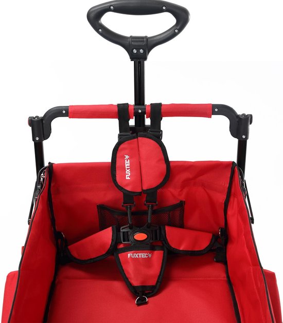 Trolley rode 5-punts veiligheidsgordel - FUXTEC - Premium Cruiser | bol