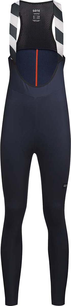 Gore Wear Progress Thermo Bib Tights+ Womens - Orbit Blue/Fireball