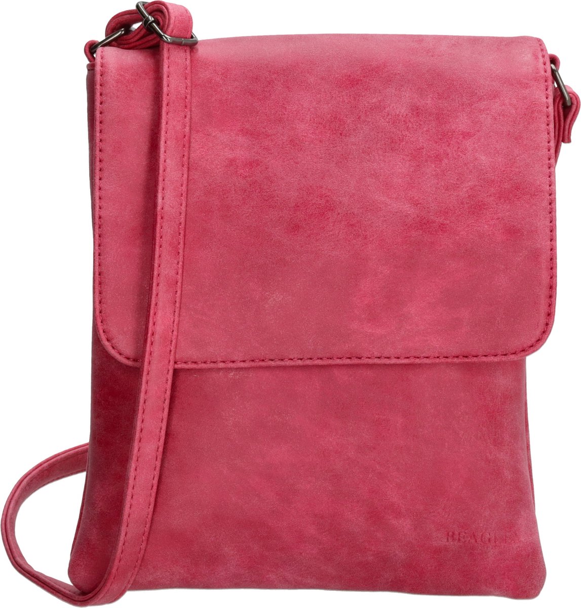Beagles La Costera Crossbody Schoudertasje met overslag - Fuchsia