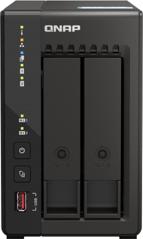 Network Storage Qnap TS-253E-8G Black - QNAP