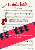 Christmas carols for all instruments and easy piano 12 - In dulci Jubilo (in G) for solo instrument w/ piano accompaniment