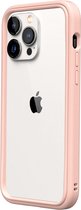 RhinoShield Hoesje Siliconen Geschikt voor iPhone 14 Pro Max - RhinoShield CrashGuard NX Bumper smartphone - roze