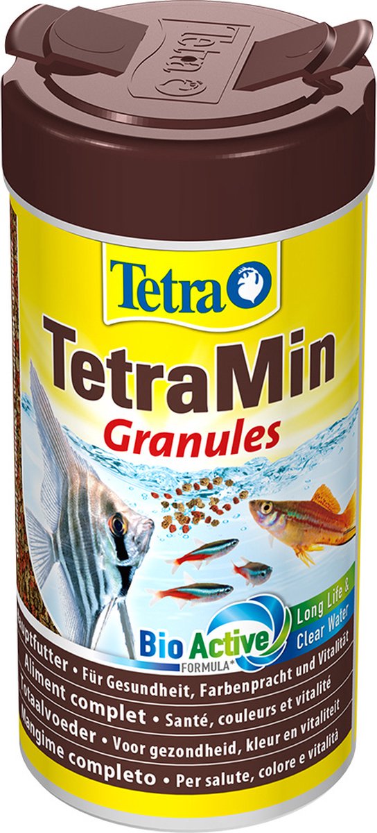 Tetra Tetramin Mini Granules Bio Act - Aliments pour poissons - 3 x 100 ml