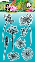 Clear stamps ABM Back to nature - Wildflowers nr. 150