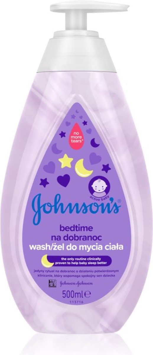 Johnson'S Baby - Bedtime Baby Wash Gel - Washing Gel For A Good Night's Sleep